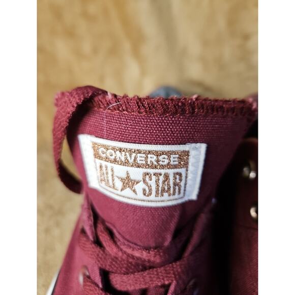 Converse Burgundy and White Sneakers - Picture 12 of 16